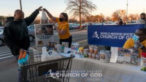 Church of God Newport News Food Drive